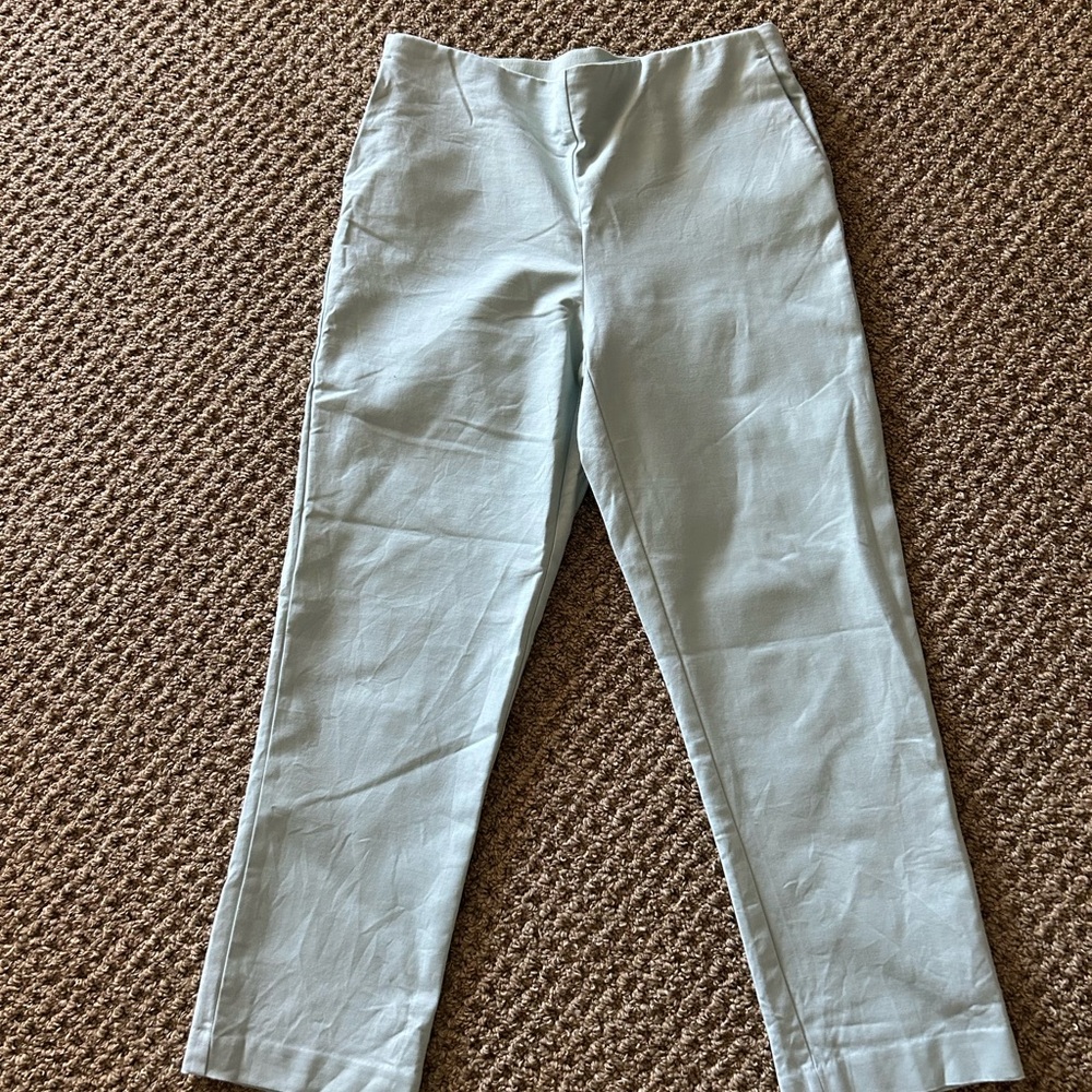 Light Mint Pixie Style Pants - Size 8